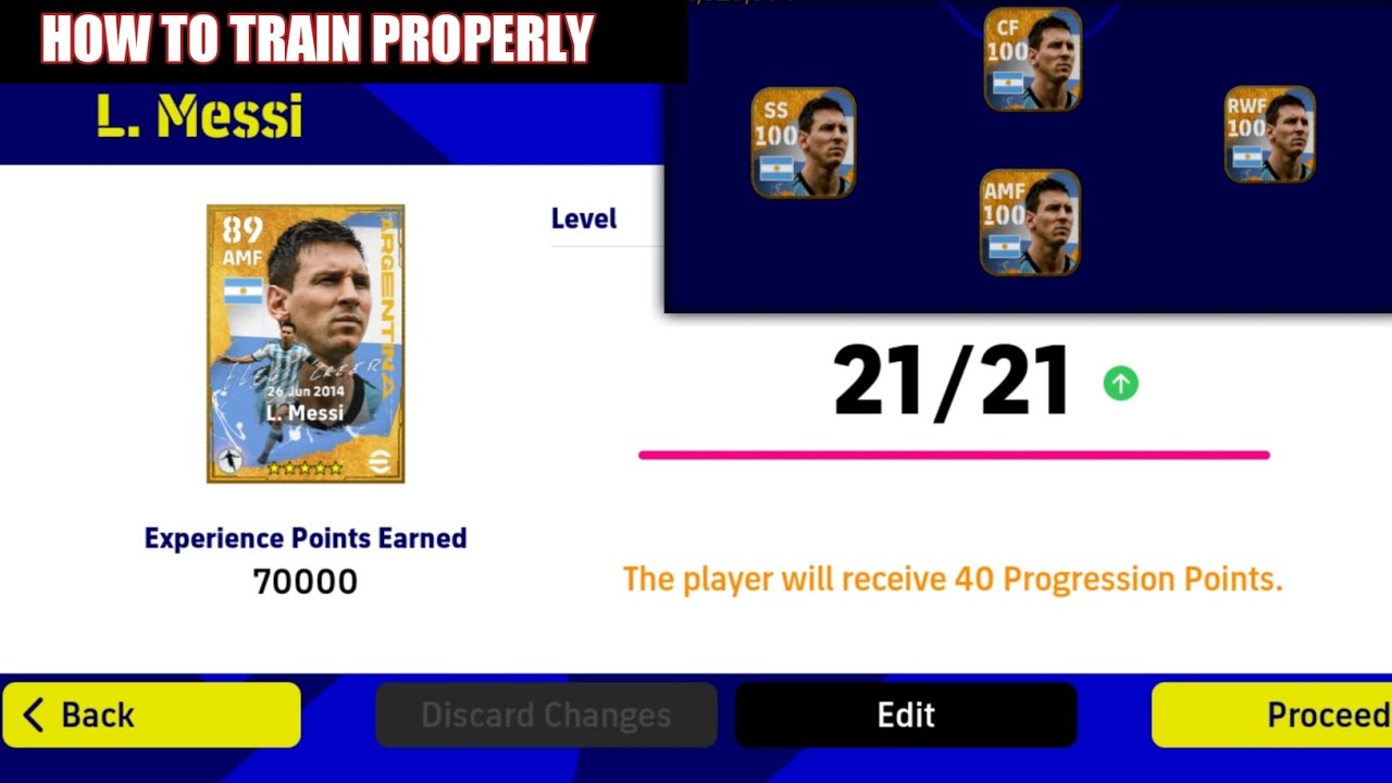 How To Train Properly Argentina Pack's L. Messi || 100 Rated L. Messi in efootball 2023
