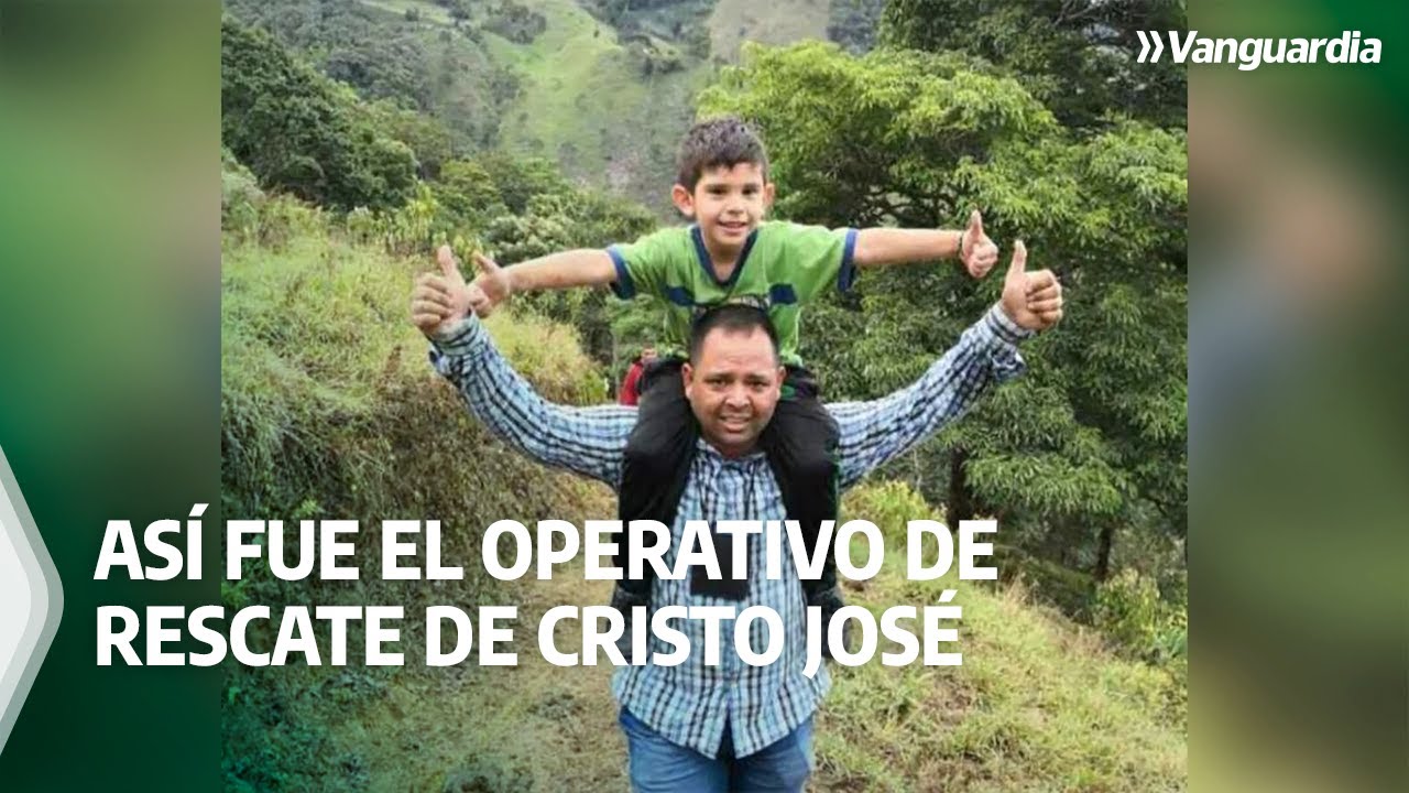 Así fue el operativo de rescate de Cristo José colombia map