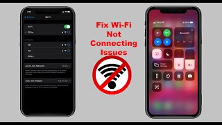 How to Fix All WiFi Connecting Issue in All iPhone (13,12,11,X,8,7,6)