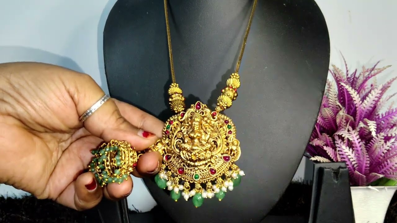 Nakshi jewellery and chadakundan sets collection 😍😍