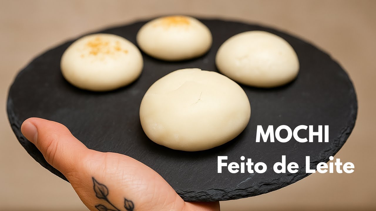 Mochi de Leite: Textura e Sabor Igual do Original Super Fácil de Fazer