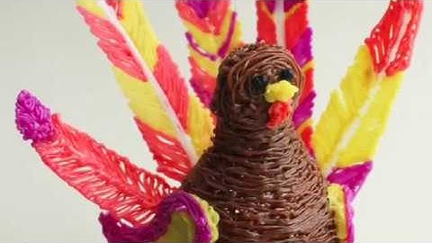 MYNT3D Project tutorial 3D pen Thanksgiving Turkey with Feathers