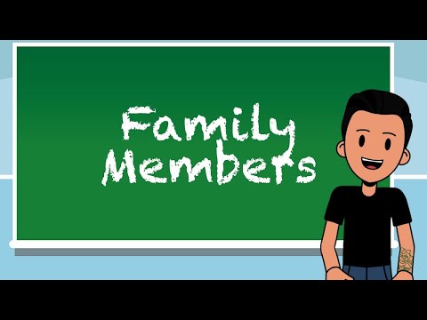 ოჯახის წევრები ინგლისურად