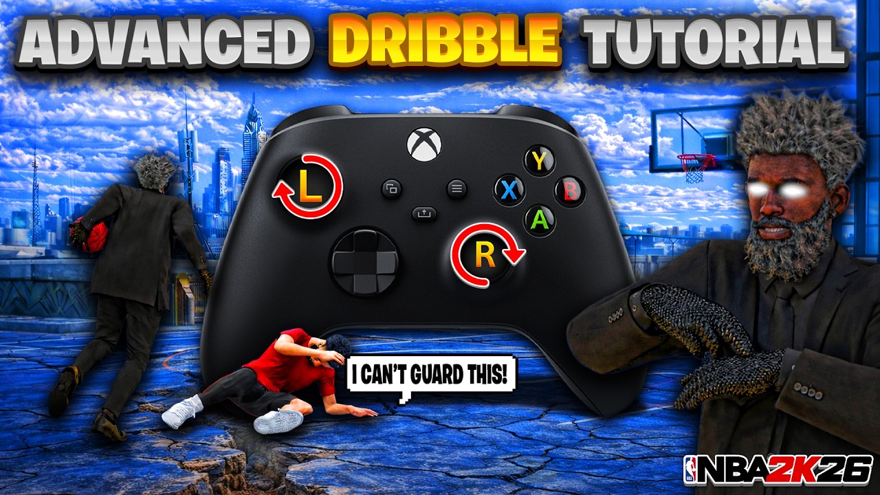 ULTIMATE ISO TALL GUARD DRIBBLE TUTORIAL IN NBA 2K26!! | BEST DRIBBLES AND COMBOS W/HANDCAM