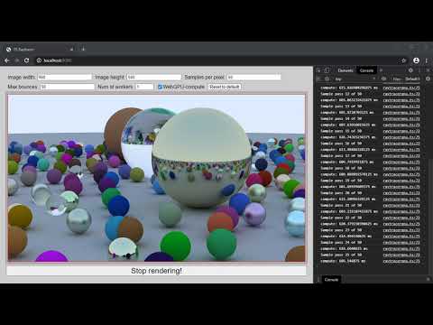 WebGPU Raytracer test-01