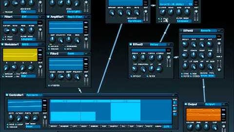 Hard Trance lead using distortion and arpeggiator in KarmaFX Synth