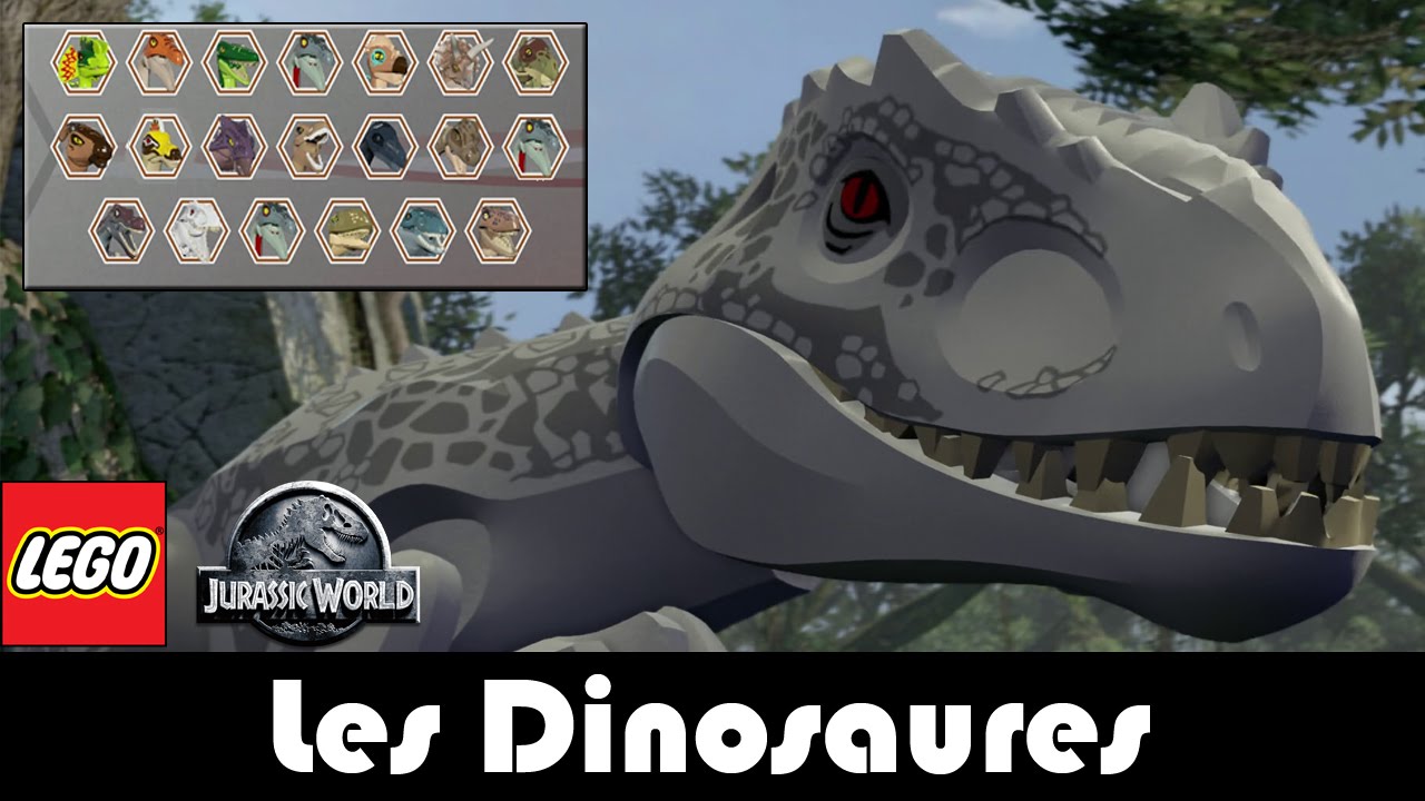 LEGO Jurassic World - Les Dinosaures / Dinosaurs - YouTube