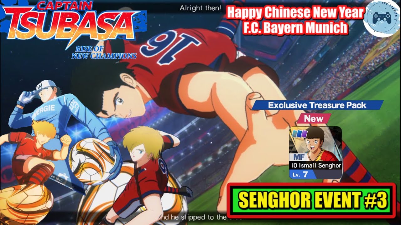 Event Senghor Joins Munich F C Bayern Munich Captain Tsubasa Rise Of New Champions Youtube