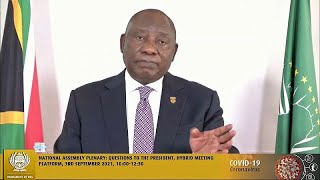 Covid-19 : Cyril Ramaphosa exhorte les Sud-Africains à la vaccination