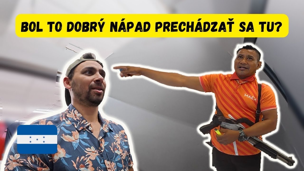 Prechádzame sa po NAJNEBEZPEČNEJŠOM meste v HONDURASE🇭🇳