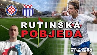 Hajduk - Rudeš 5:1! Hat-trick Rokas Pukštas! 😎 | Muchacho monolog #6