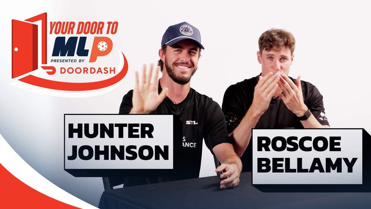 Hunter Johnson & Roscoe Bellamy: From Tennis to Pickleball, Friendship & Tournament Essentials