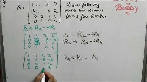 Normal Form of Matrix ( P 1 )