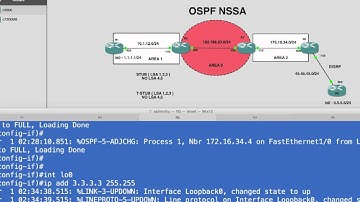 OSPF NSSA Tutorial [ Complete ]