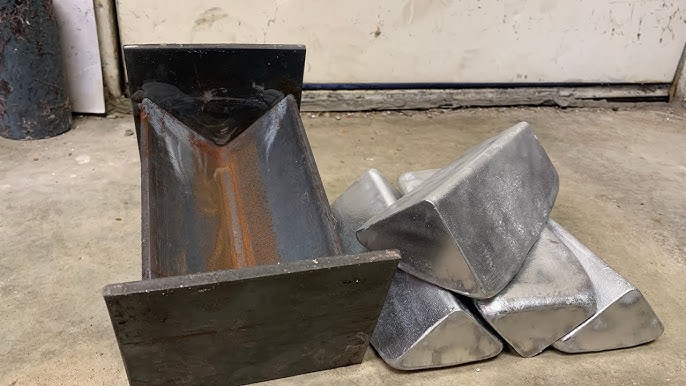 How to Make an Ingot Mold, Quick and Cheap. 