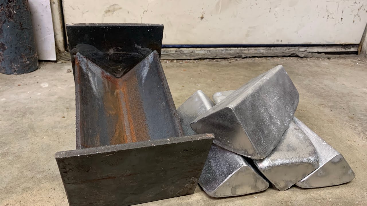 Improved Ingot mold. Quick and easy.