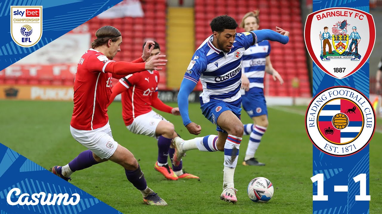 BARNSLEY 1-1 READING | Ejaria strikes but Tykes fight back to force draw