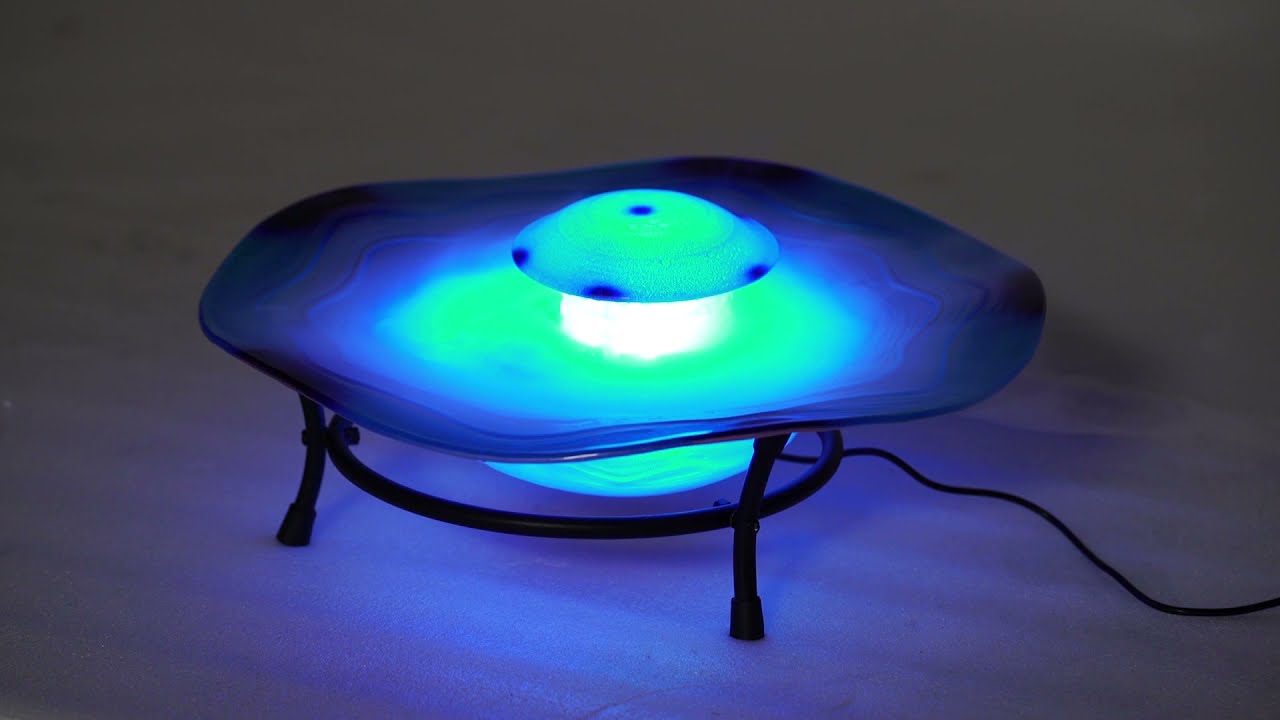 XBrand's Tabletop Misting Fountain w/ LED Light - Instructional Video - TM114BL