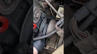 customer states my engine is vibrating ,check and advise