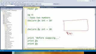 SQL Server session 08 Global Variables and Stored Procedures