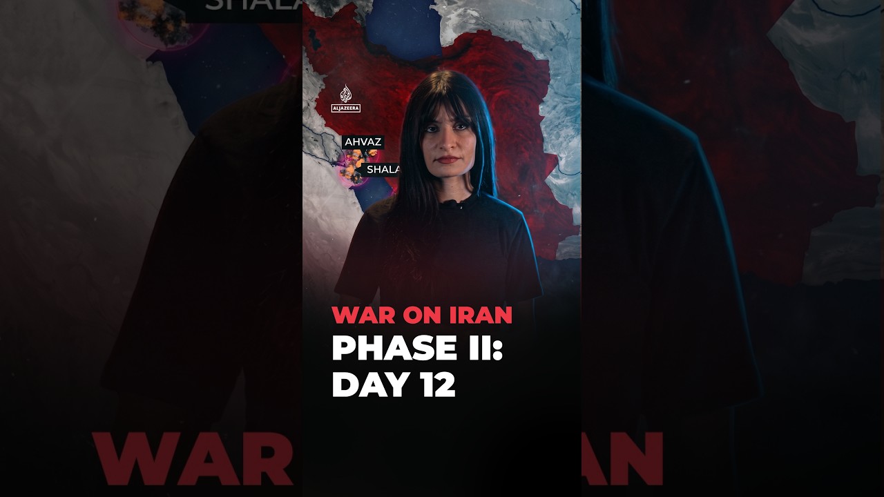 War on Iran: Phase II: Day 12 | #ajshorts