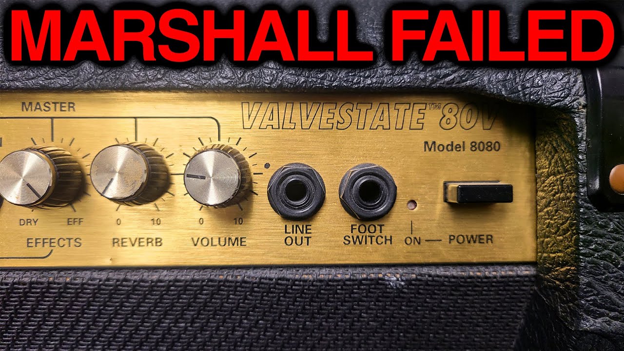 Marshall Valvestate 8080 80-Watt Combo | The Worst Amp Marshall Ever Made