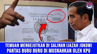 Download Lagu TEMUAN MENGEJUTKAN DI SALINAN IJAZAH LEGALISIR JOKOWI, PANTAS BURU BURU DI MUSNAHKAN MP3