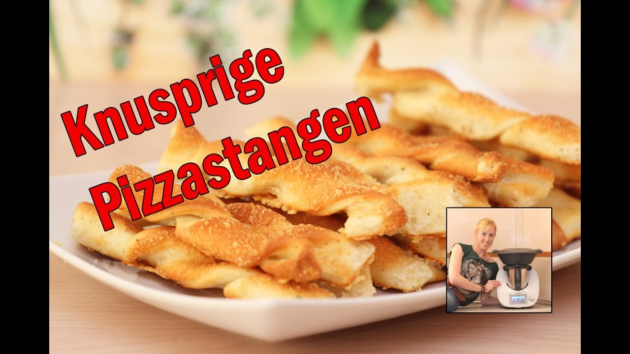 Knusprige Pizzastangen mit dem Thermomix
