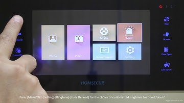 HOMSECUR HDK Series (AHD Version) Video Intercom - Introduction Video