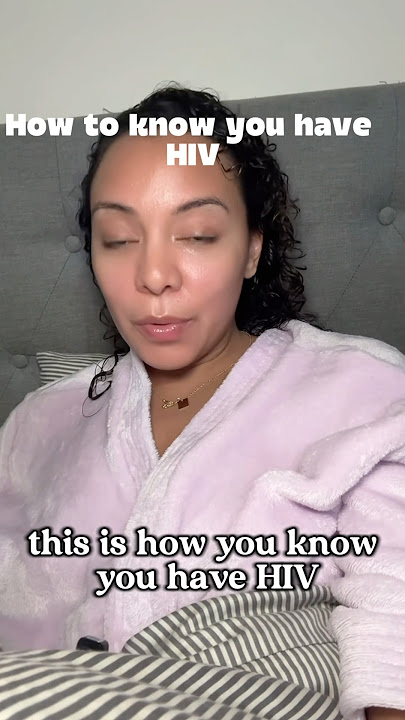 THIS is how you know you have HIV!! #skincareroutine #nunu #std #couple