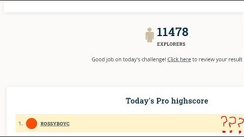 Daily Challenge Map #1 (GeoGuessr)
