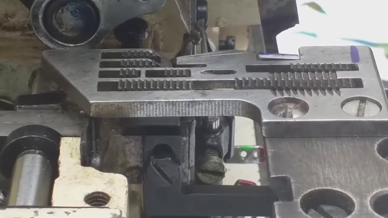 Como Regular el Diferencial de la Overlock Industrial Yamata GEM 800 - 4