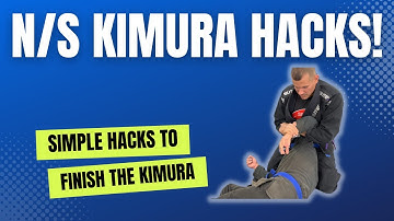 North and south Kimura hacks to break annoying belt grip defenses - BJJ fundamentals class