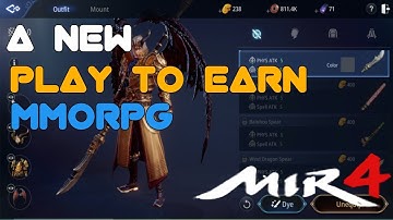 Mir4 | A new Play to Earn MMORPG Game Introduction (Tagalog)