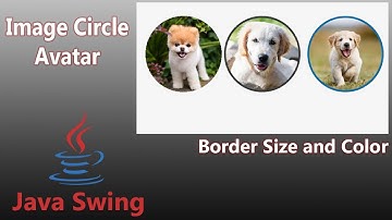 Java Swing - Image Circle Avatar