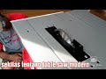 Table saw modern m610  table saw  woodworking  nina taristiana