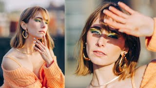 Rooftop Photoshoot Professional Model Behind-the-Scenes | Soft Backlight with 85mm screenshot 5
