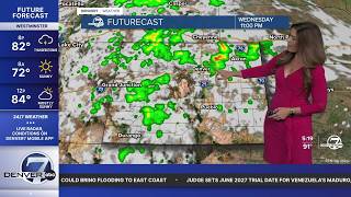 Evening storms rumble across Denver metro; more afternoon storms Thursday