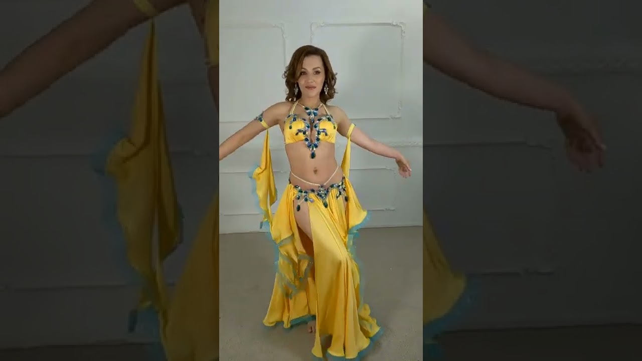 Professional belly dance costume Aida Style
