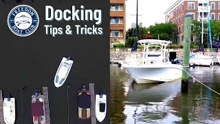 Docking Tips and Tricks