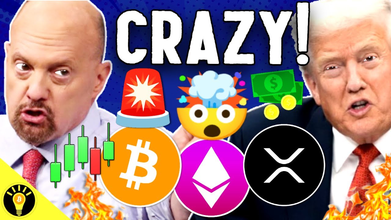 TRUMP BUYING BITCOIN DIP SAYS JIM CRAMER & CRYPTO REGULATION BILL IS LOSING GROUND!
