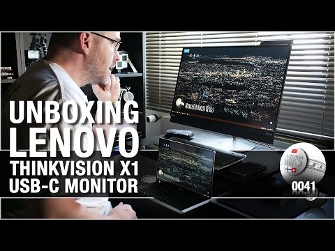 Lenovo ThinkVision X1, Buying, unboxing and my first thoughts.