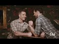 Go behind the scenes for out magazines bros cover with billy eichner  luke macfarlane