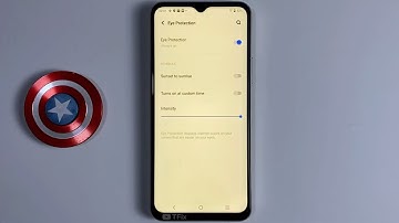Eye Protection on Vivo Y33s Android 11