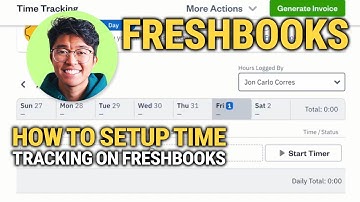 How To Setup Time Tracking On Freshbooks: EASY Guide!