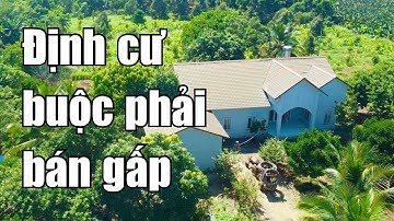 Định cư nước ngoài cần bán nhà vườn view suối tâm huyết