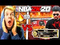 I stream sniped my WAGER duo on a 50 GAME WIN STREAK in NBA 2K20 (GAME OF THE YEAR)