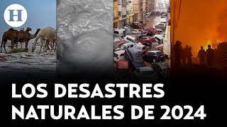 Terremotos, huracanes, DANA y nieve en el desierto: Los desastres naturales que marcaron el 2024