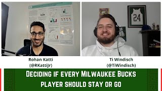 Should each Milwaukee Bucks player stay or go plus Jon Horst news