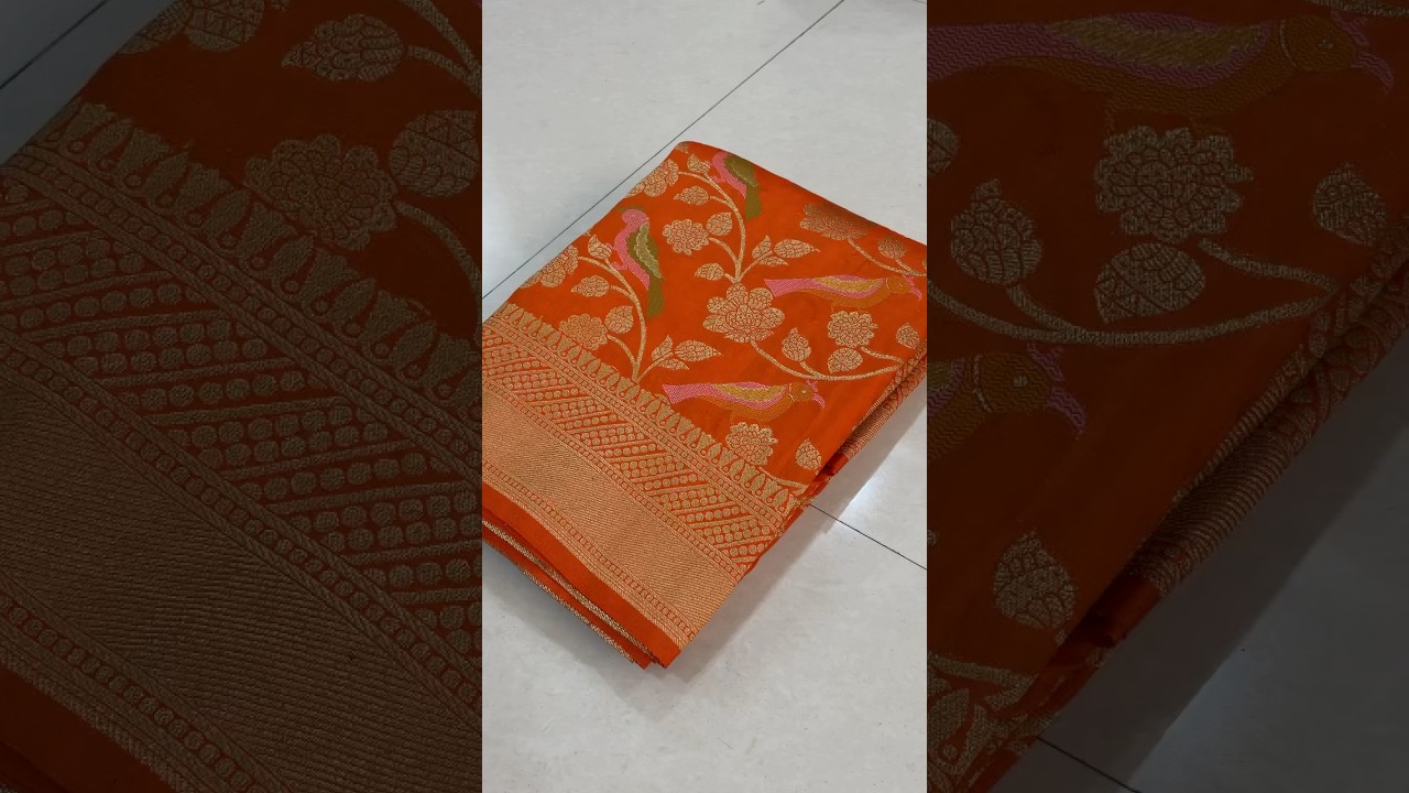 Banarasi Khadi Georgette Trending Saree